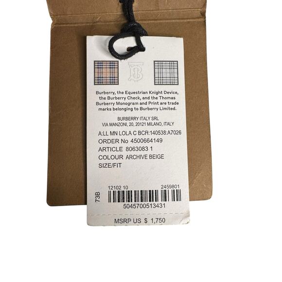 Burberry NWT Lola Small Shoulder Bag in Archive Beige - Picture 4 of 16